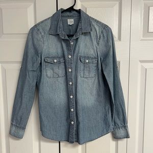 J. Crew Denim Shirt Jacket